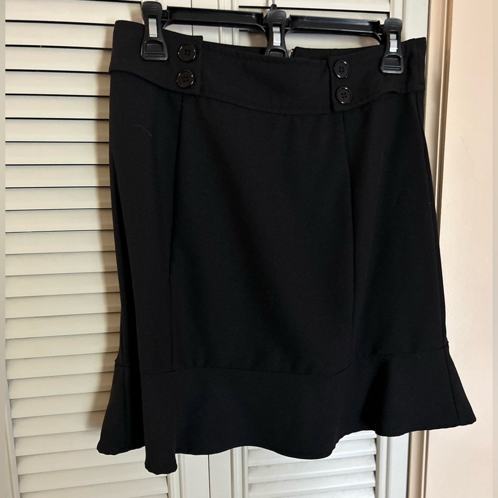 KAIA COLLECTIVE Black Mini Skirt